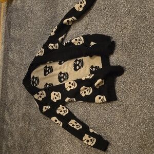 Skull cardigan